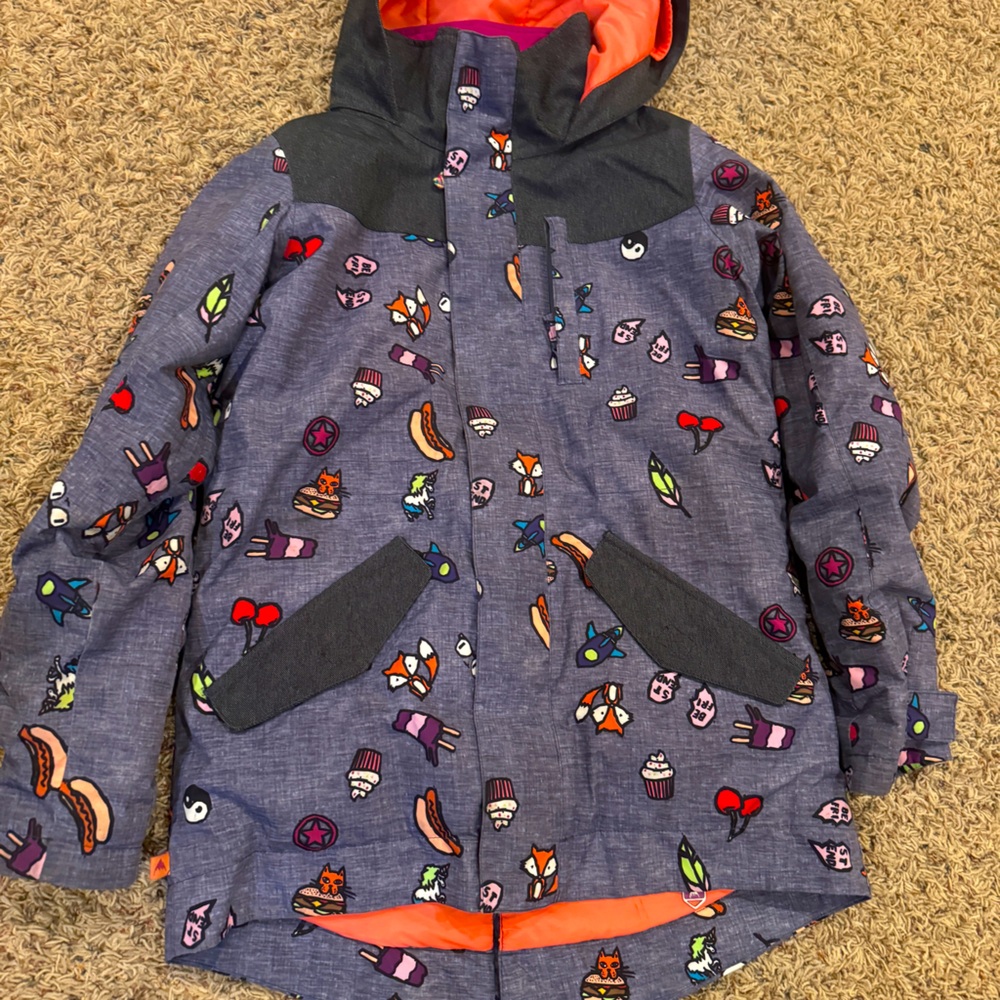 Girls Burton ski coat